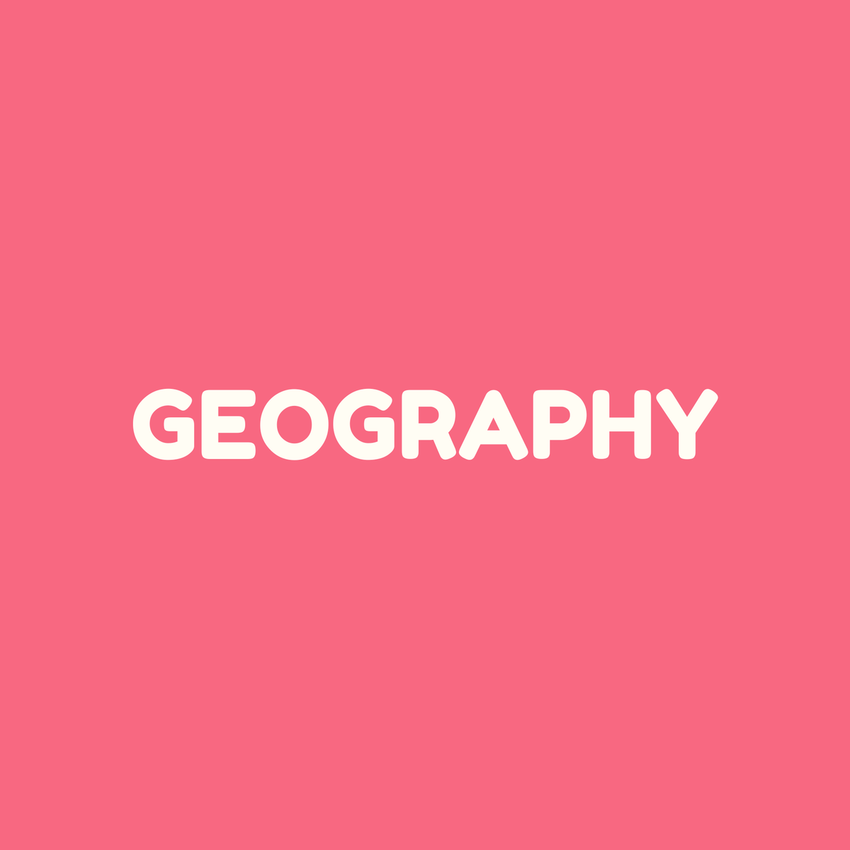 Geography