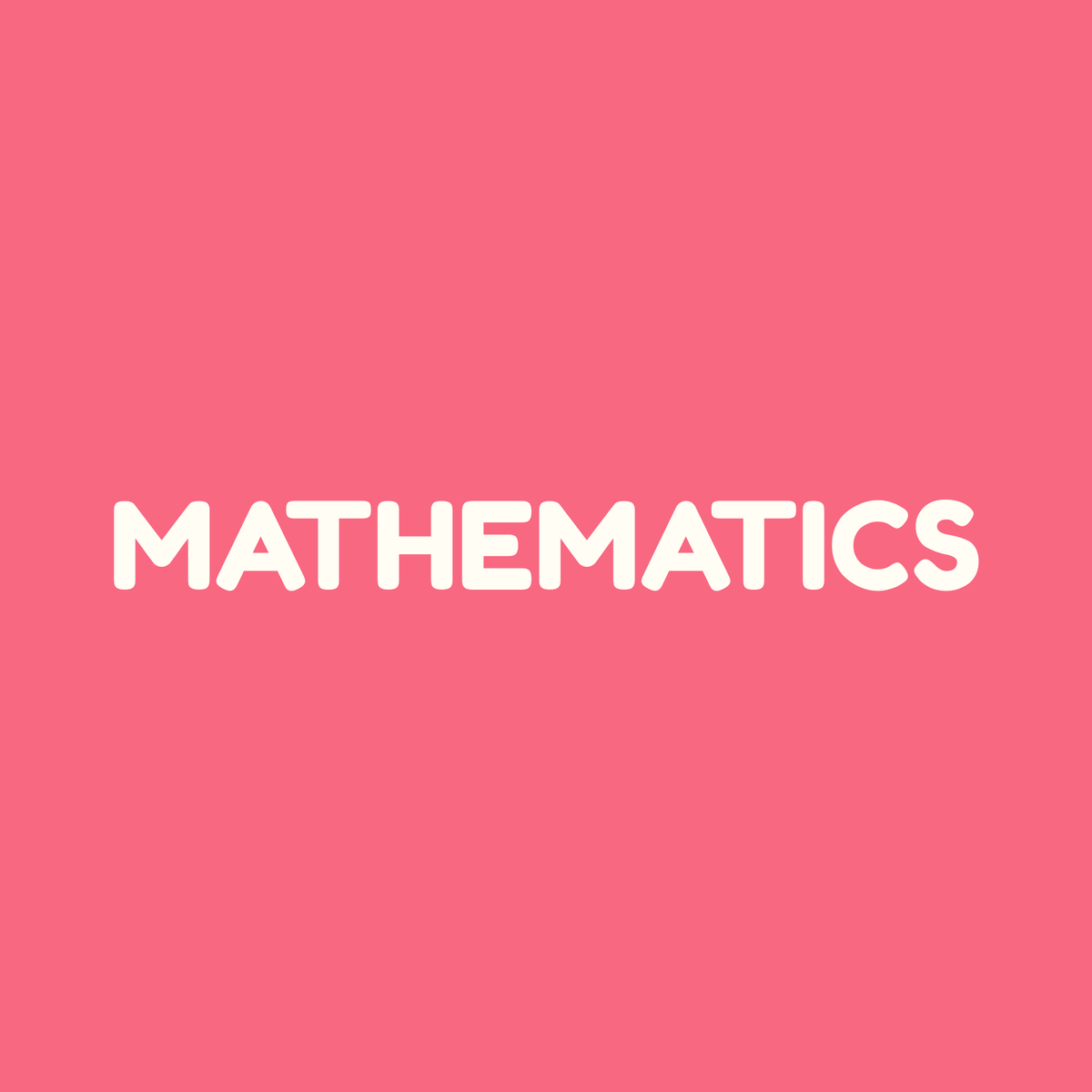 Mathematics