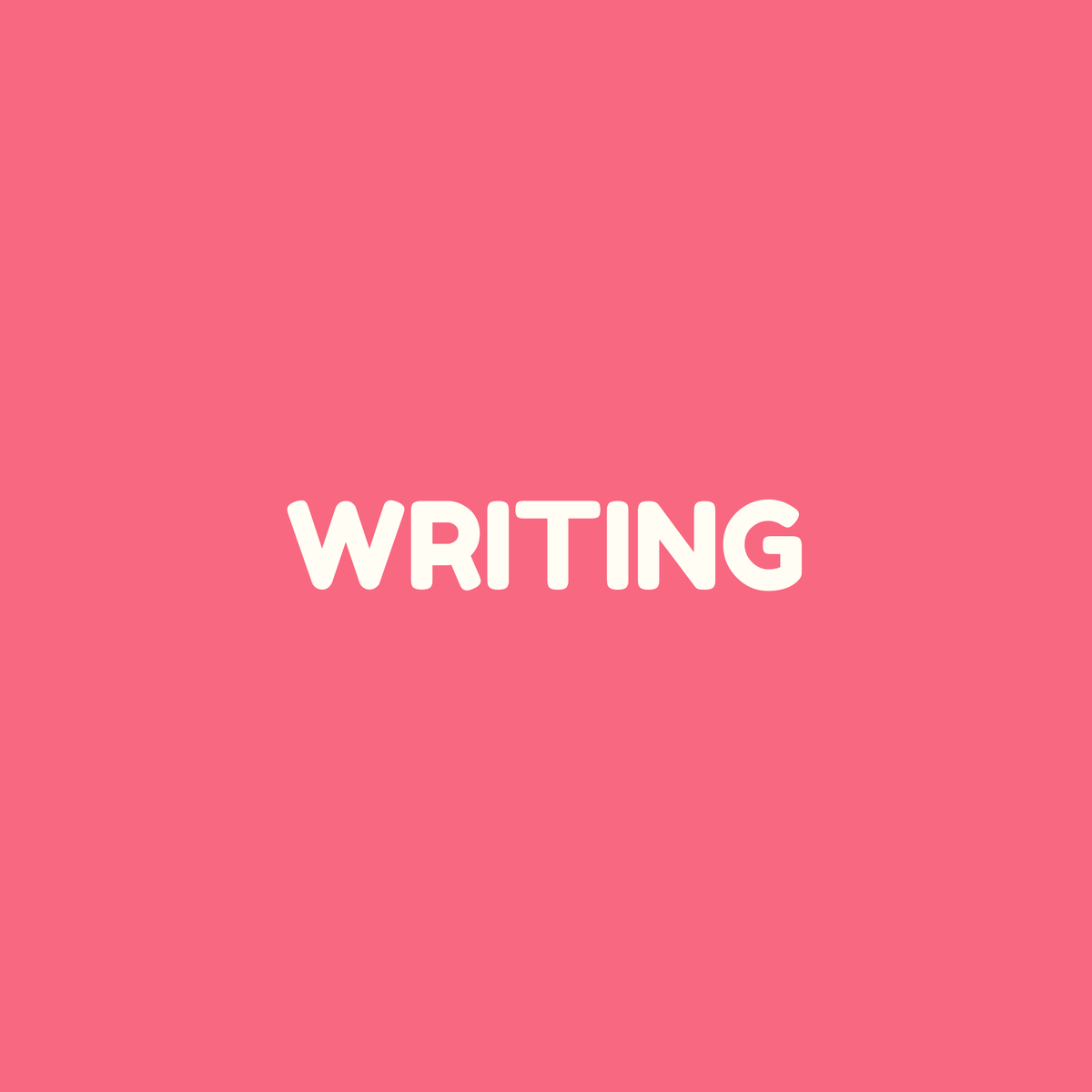 Writing