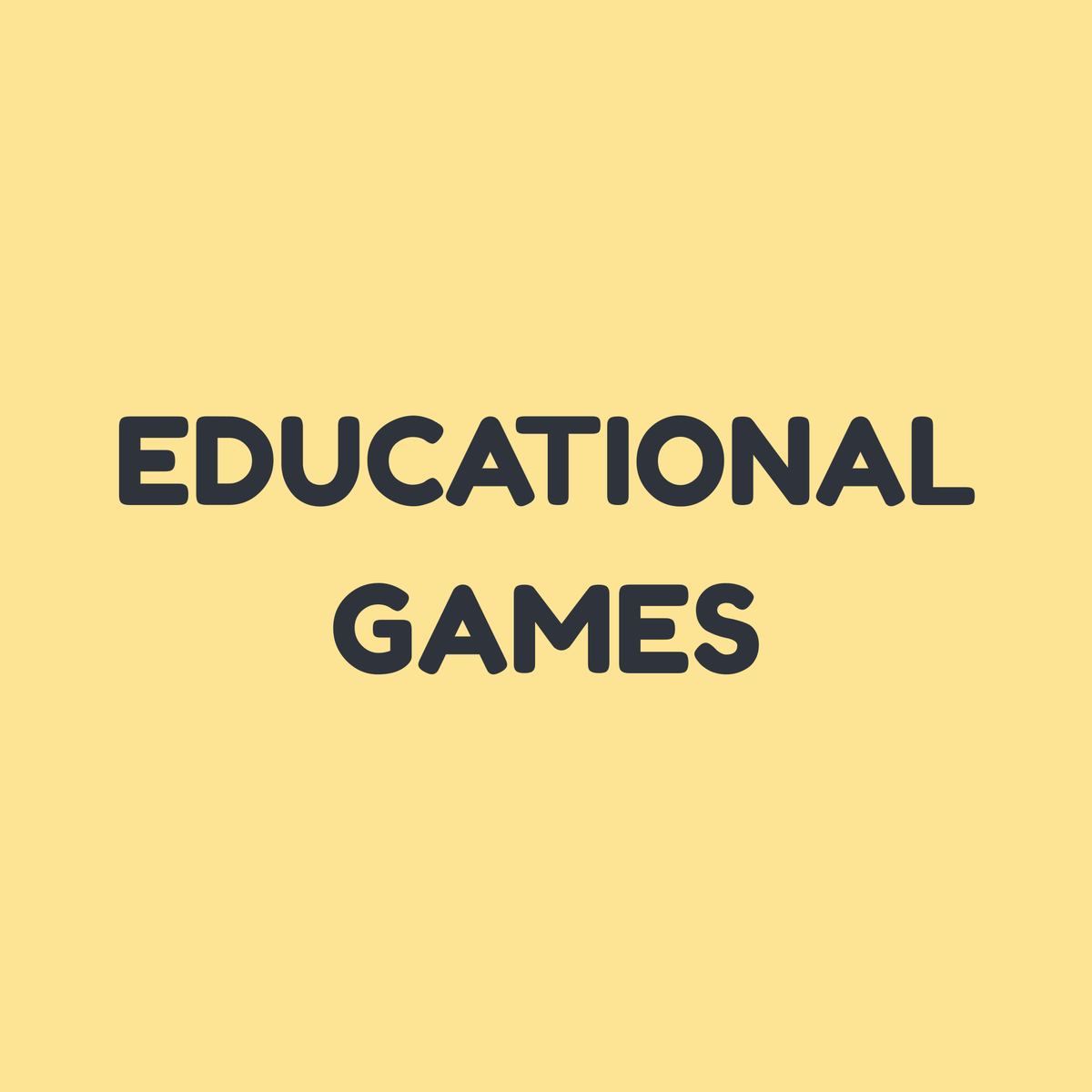 Educational Games