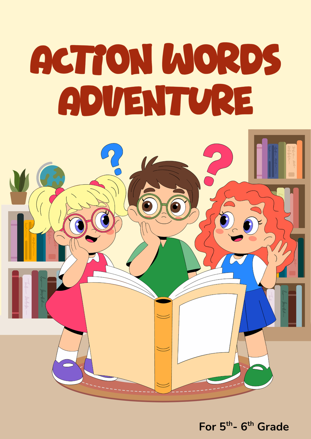 Action Words Adventure Activity Pack (Grades 5-6) | Middle School Verb Tenses & Modals Worksheets