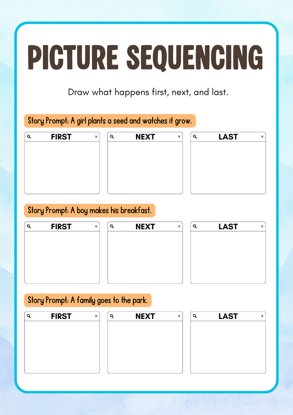 Story Sequencing & Retelling Activity Pack (Grades 1-2) | Reading Comprehension Worksheets