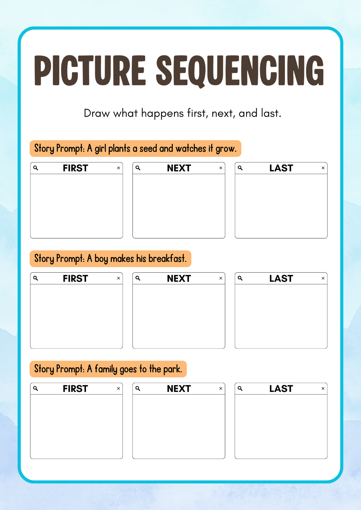 Story Sequencing & Retelling Activity Pack (Grades 1-2) | Reading Comprehension Worksheets