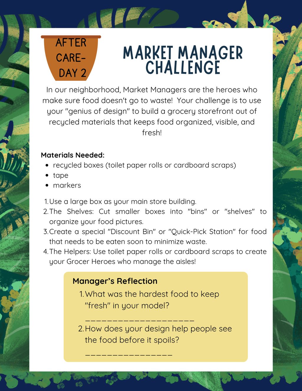 Our Amazing Earth Workbook | Learn & Grow Before & After Care Series