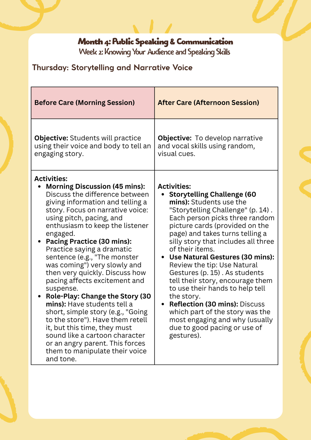 3rd–5th Grade- Lesson Plan: Public Speaking & Communication (Month 4) | Everyday Play N Learn Curriculum Series