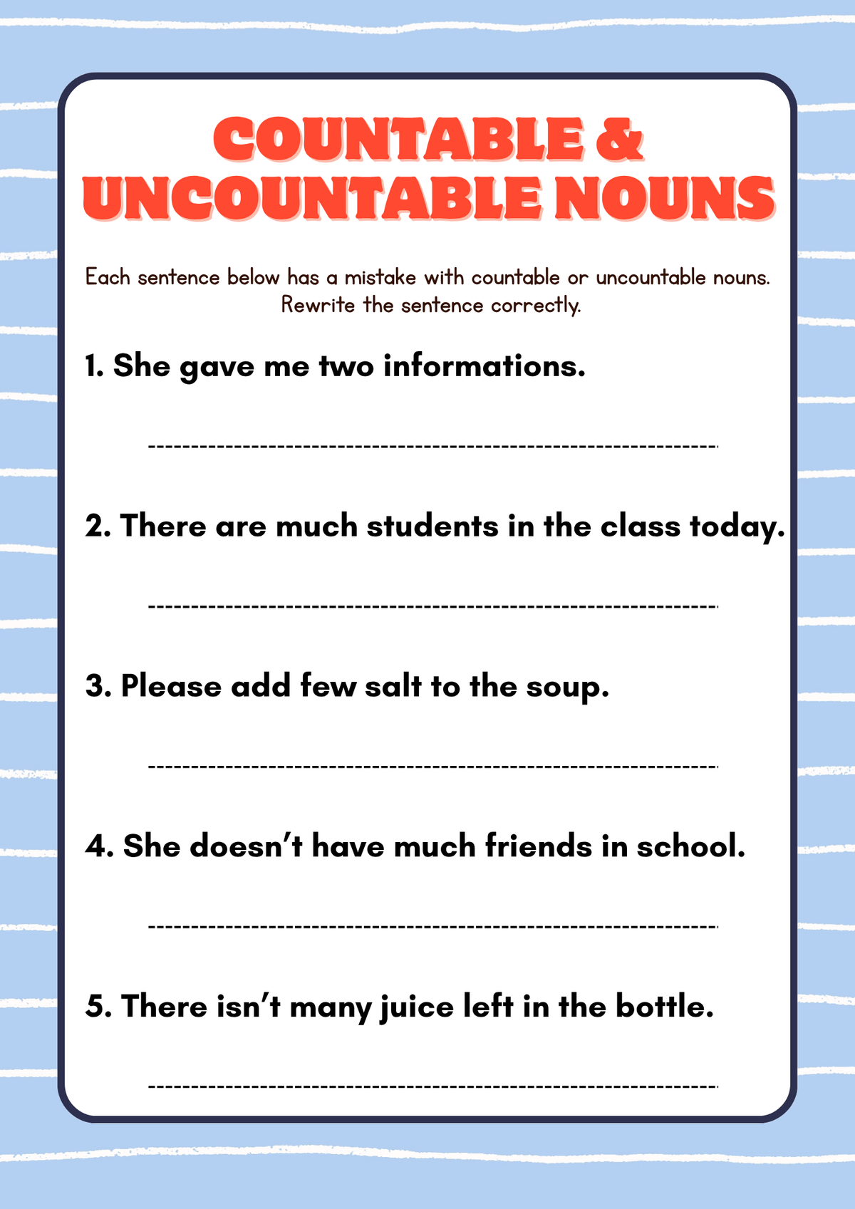All About Nouns Activity Pack (Grades 7-8) | Middle School Noun Worksheets