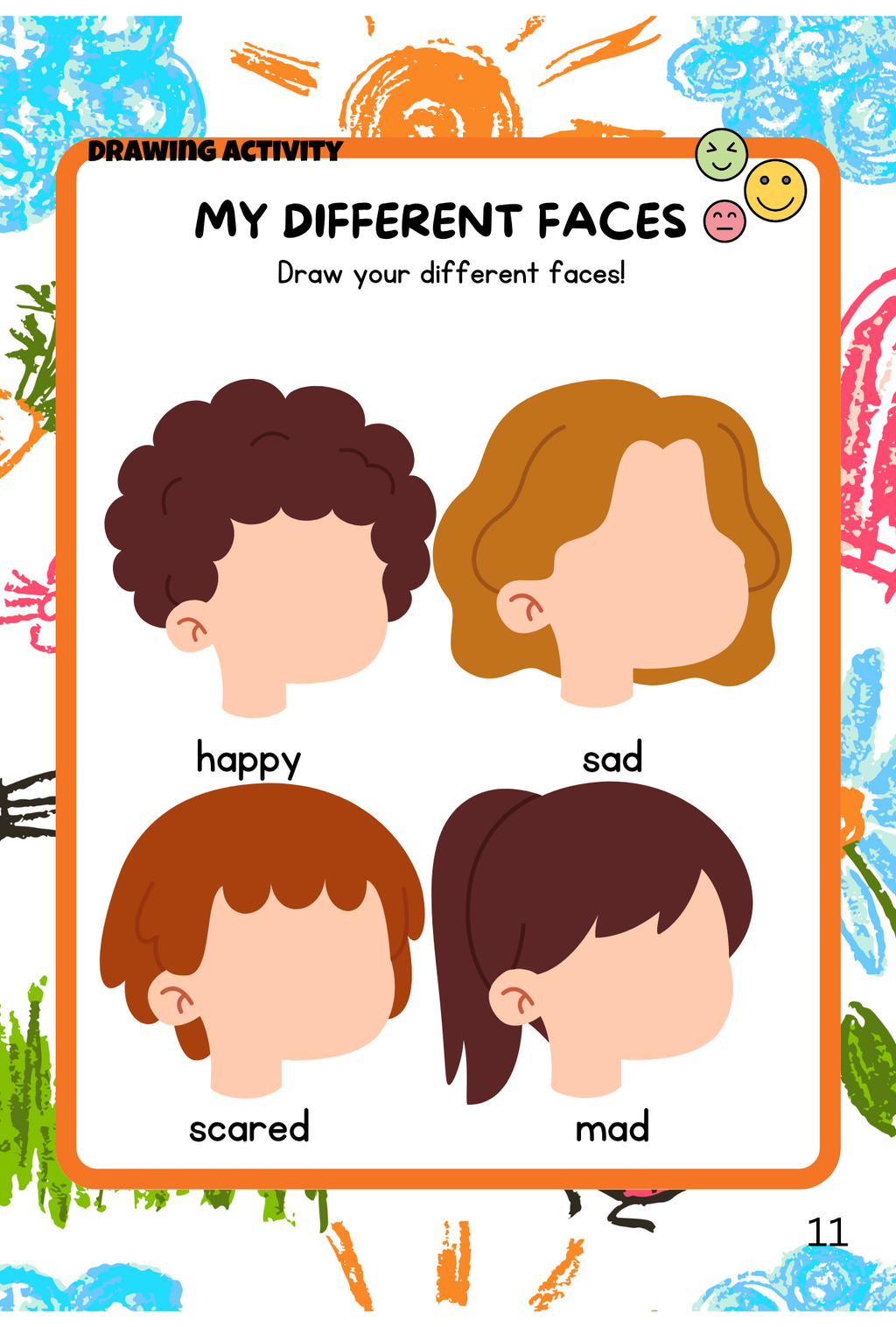 All About Me | Body Parts   Ages 3-5