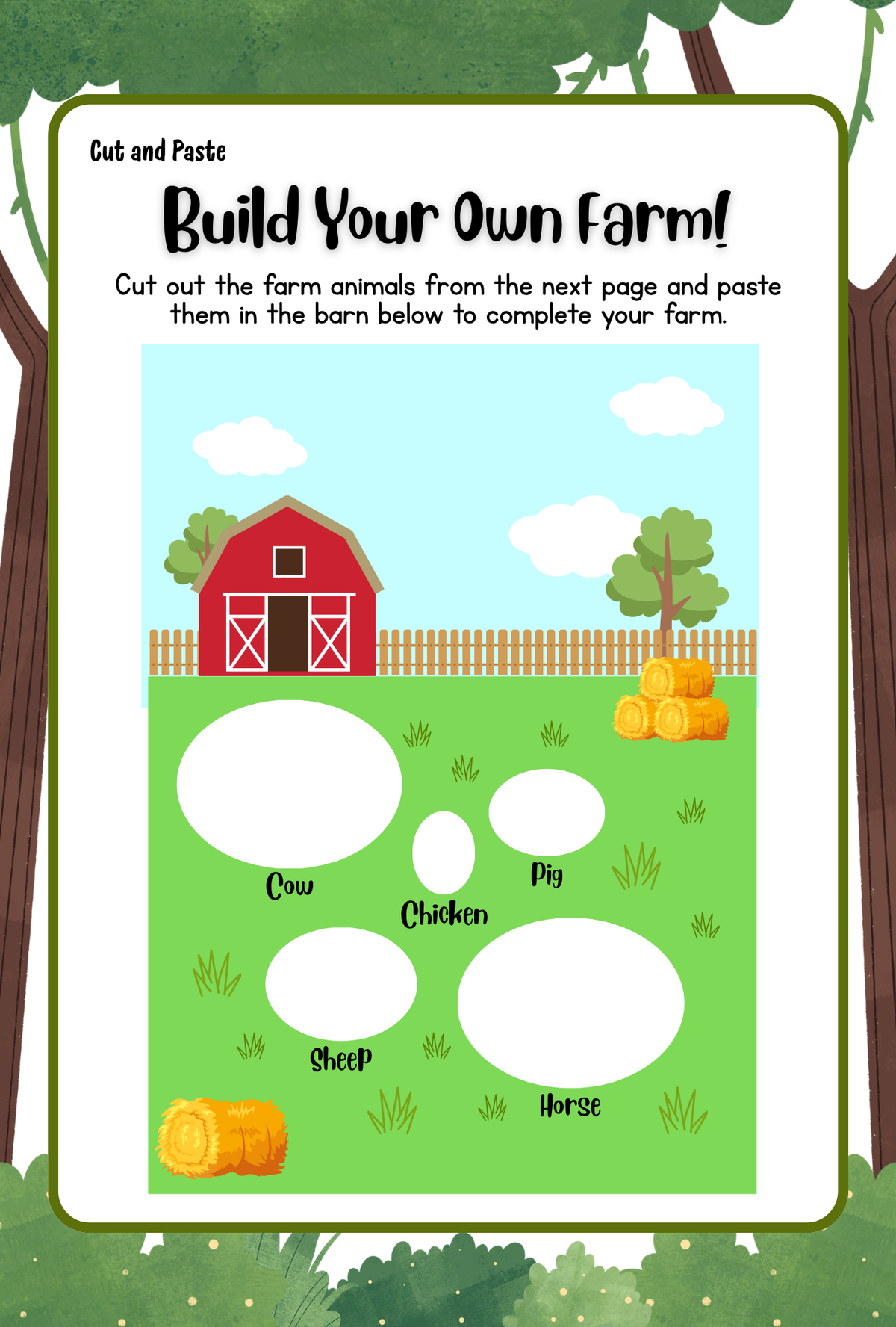 Animals Activity Pack (Ages 5-7)