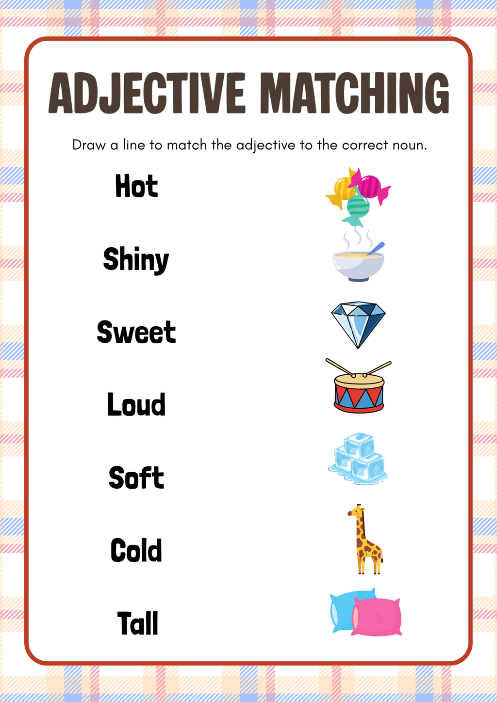 Adjectives Around Me Activity Pack (Grades 1-2) | Elementary Grammar & Describing Words Worksheets