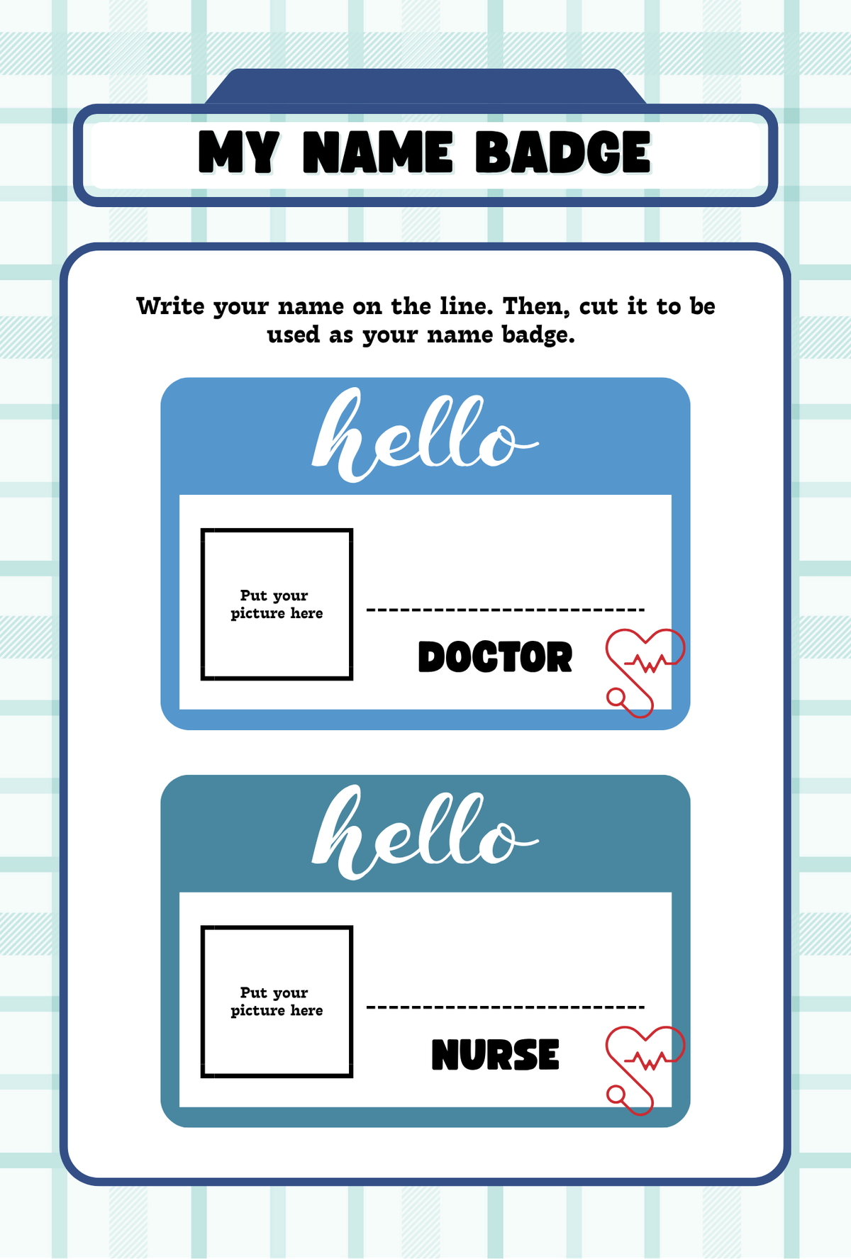 Clinic for People Pretend Play Activity Pack | Printable Doctor Office Role Play & Health Learning Workbook