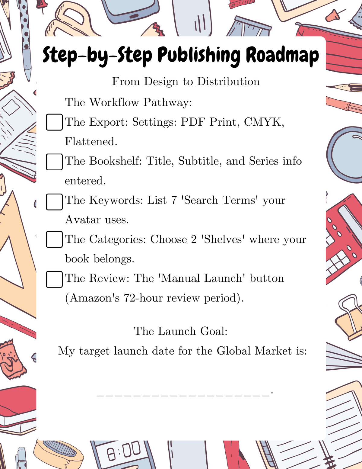 3-Day Virtual Publishing Bootcamp: Teen Author & Publisher Activity Workbook | Summer Camp Series