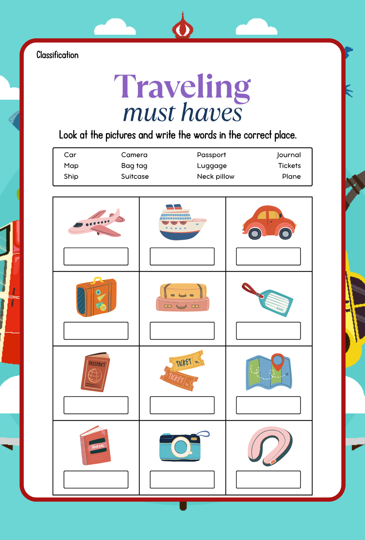 Around the World Activity Pack (Ages 5-7) | World Geography