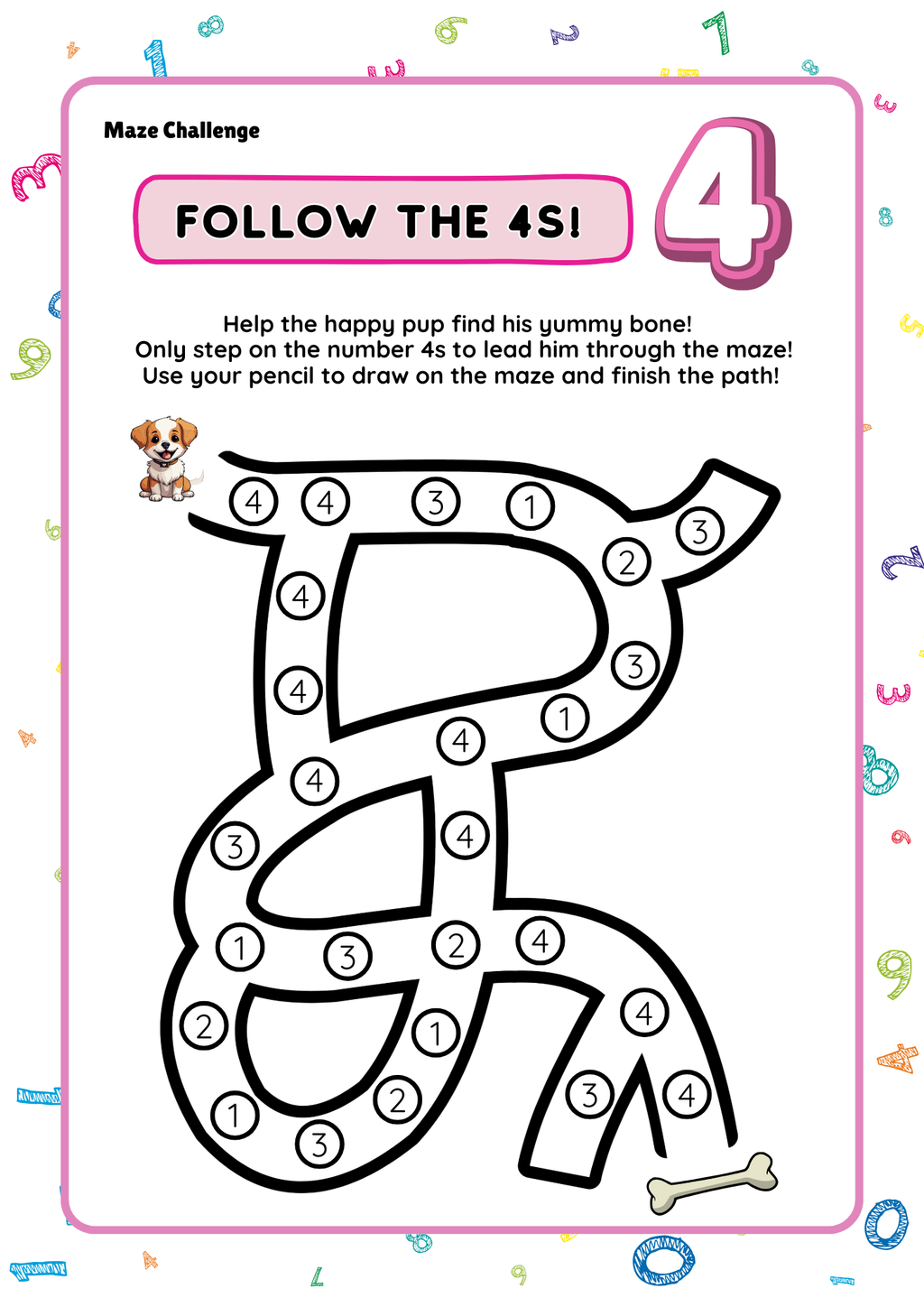 Numbers 1-10 Activity Pack (Ages 3-5) | Number Tracing & Counting Games