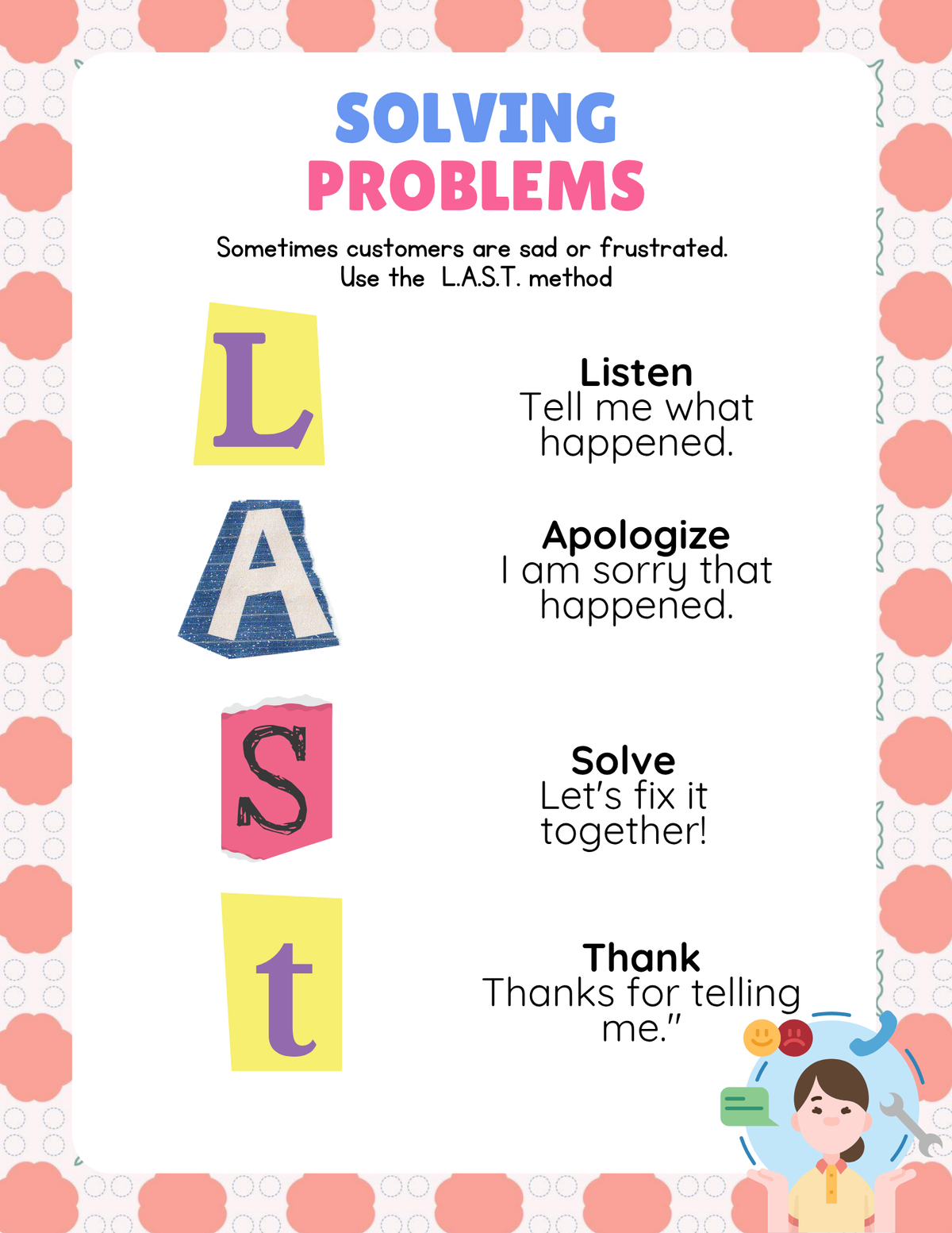 Customer Service - Service with a Smile (Before & After Care Series) | SEL Social Skills