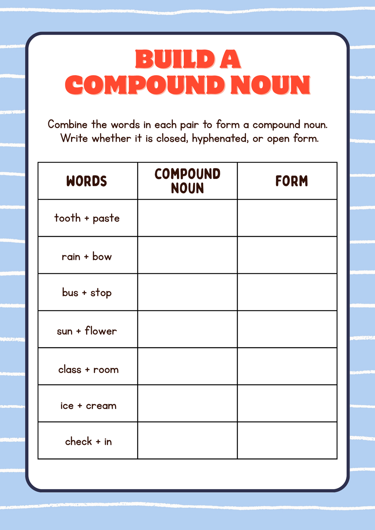 All About Nouns Activity Pack (Grades 7-8) | Middle School Noun Worksheets