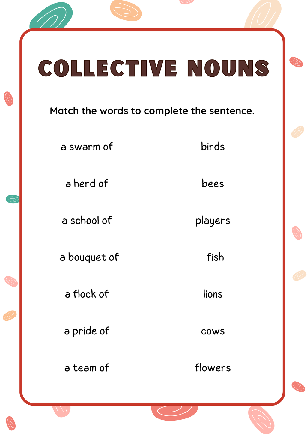 All About Nouns Activity Pack (Grades 5-6) | Middle School Nouns Worksheets
