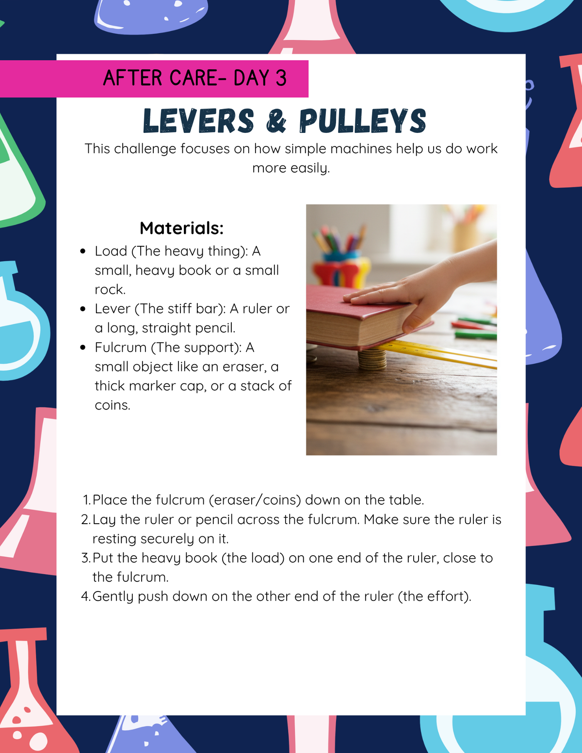 Imagination & Innovation Workbook | Learn & Grow Before & After Care Series