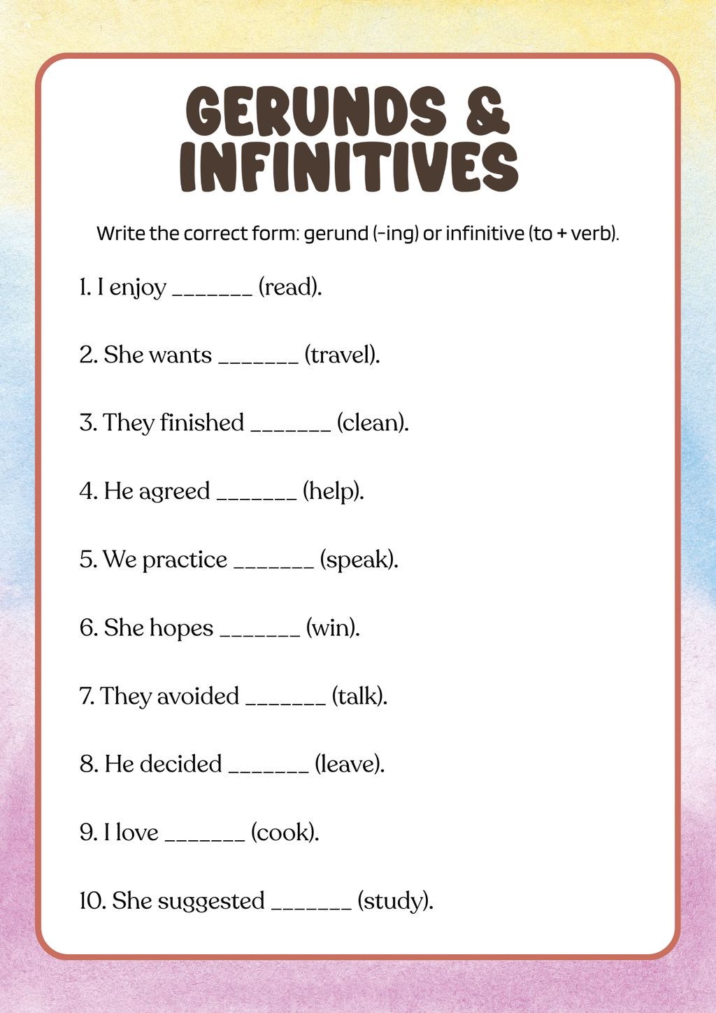 Action Words Adventure Activity Pack (Grades 7-8) | Middle School Verbs & Grammar Worksheets