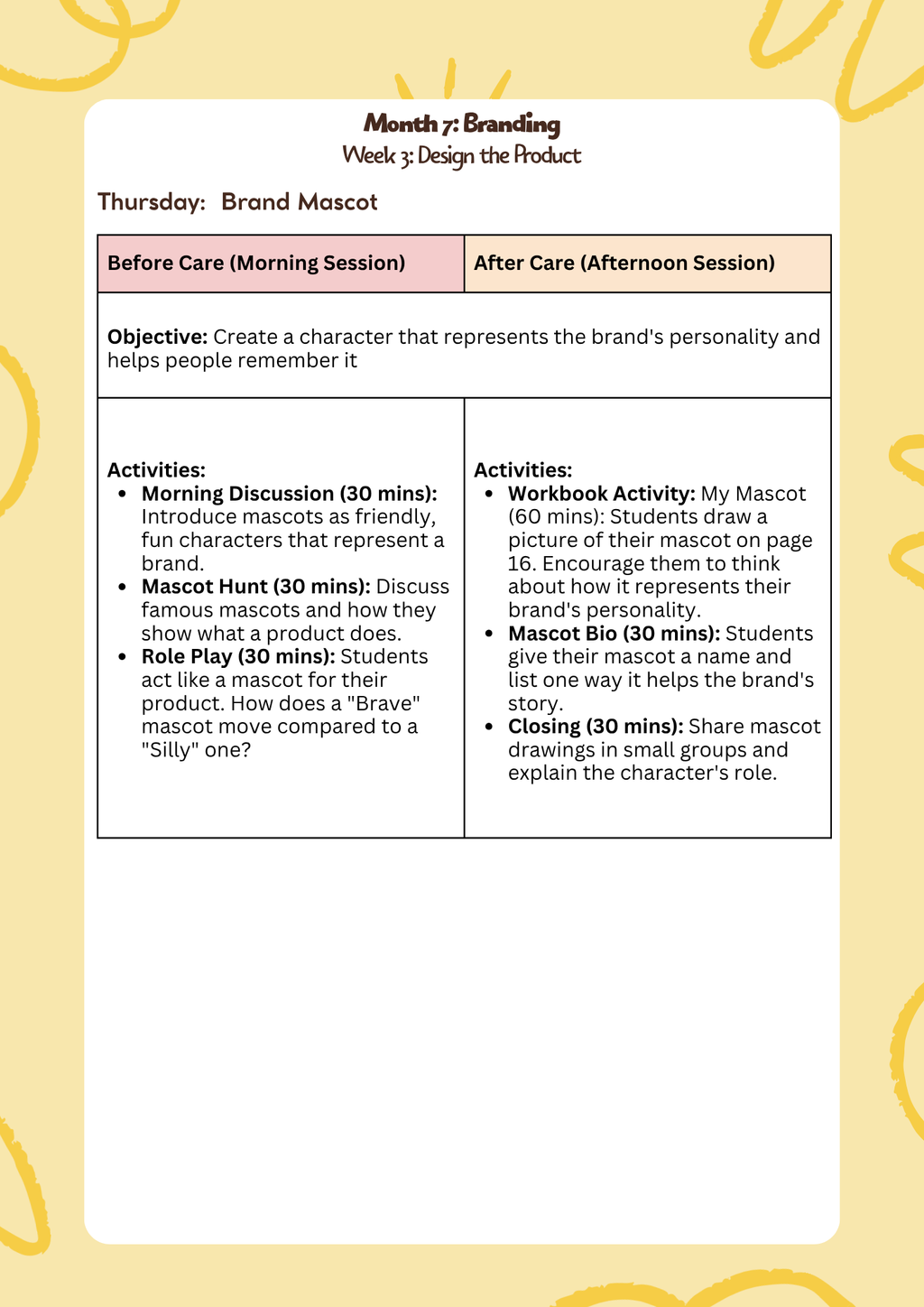 3rd–5th Grade- Lesson Plan: Think Outside The Box – Branding (Month 7) | Everyday Play N Learn Curriculum Series