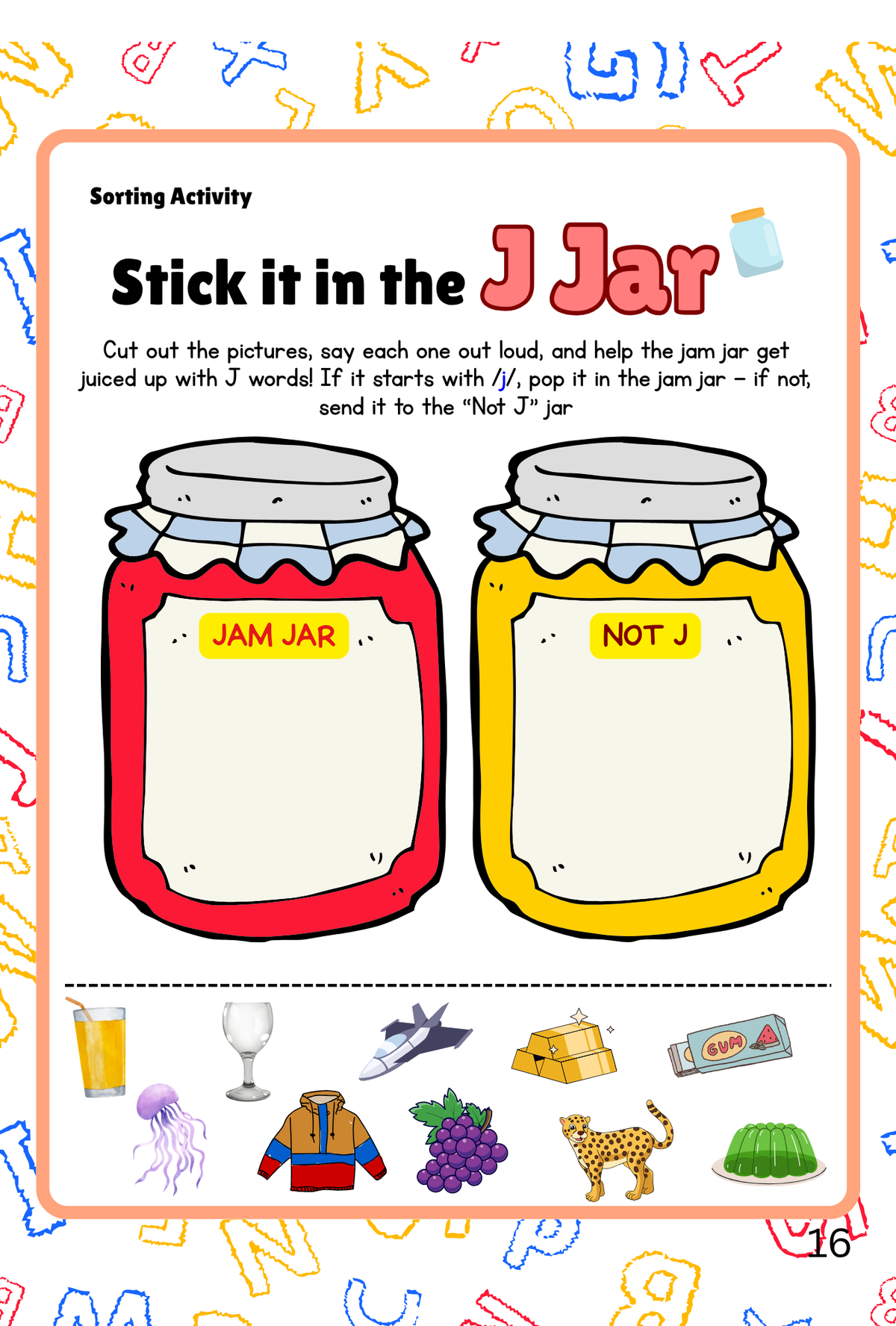 Alphabet & Phonics Activity Pack Vol. 2 (Ages 3-5) | Preschool Handwriting & Sound Games