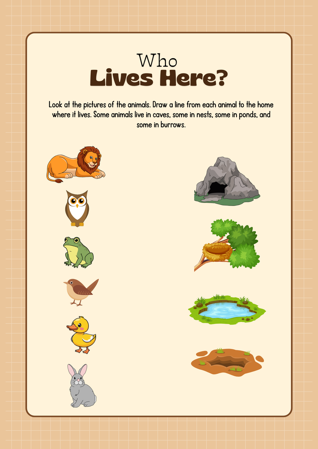 | Early Science, Animal Habitats & Trail Map