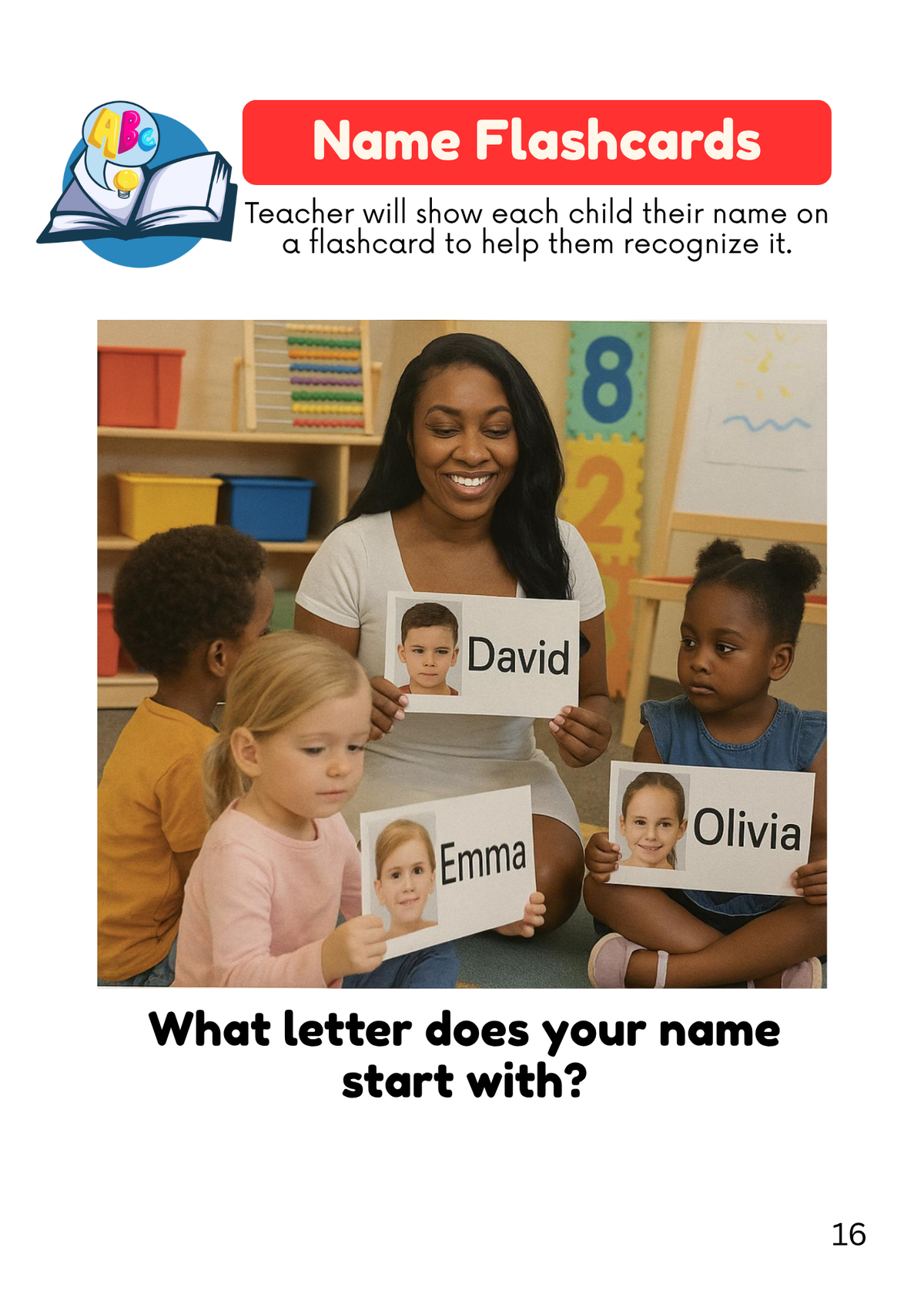 Preschool Workbook Month 1: All About Me (Pre-K3 & Pre-K4) | September Comprehensive Curriculum