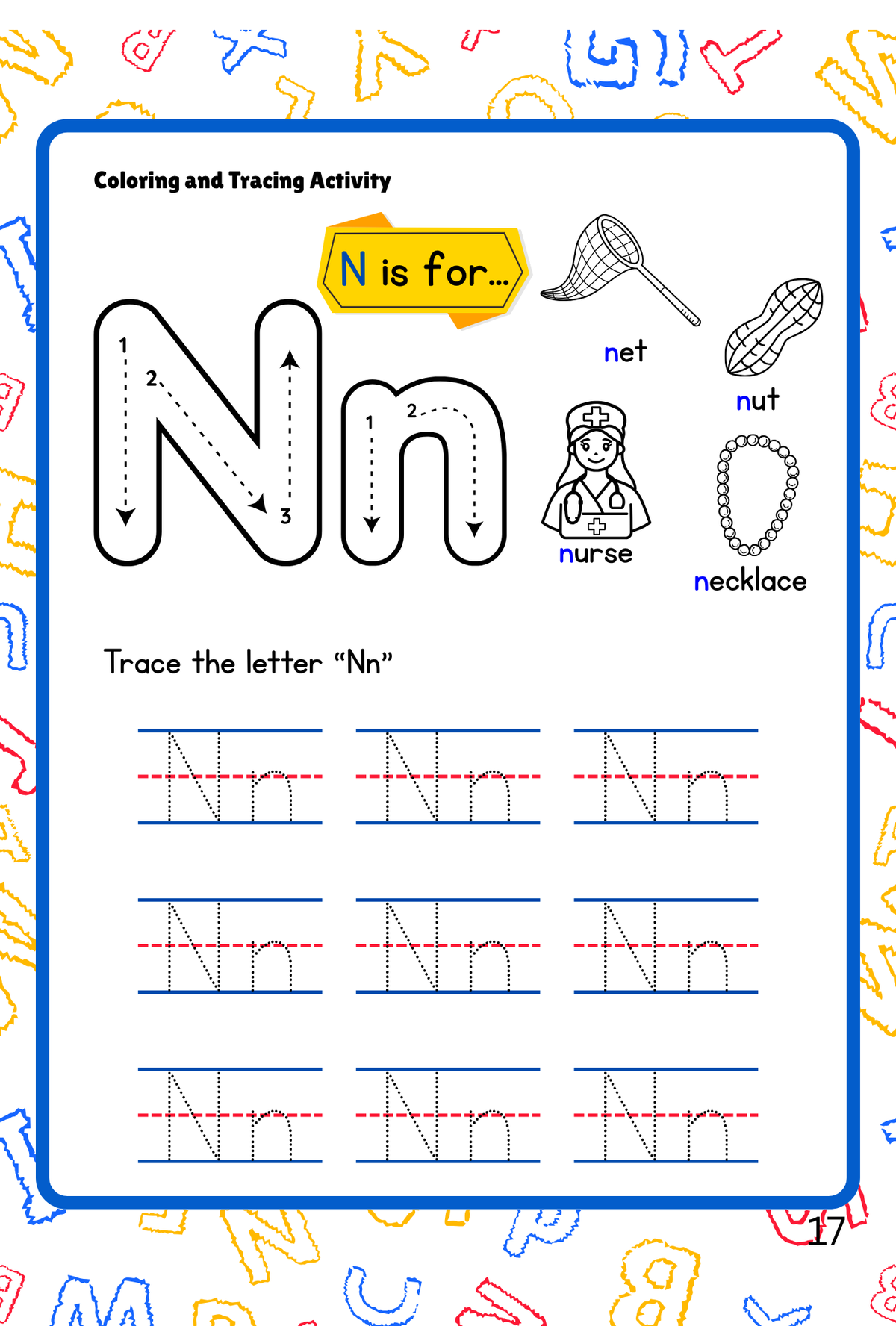 Alphabet & Phonics Activity Pack Vol. 2 (Ages 3-5) | Preschool Handwriting & Sound Games