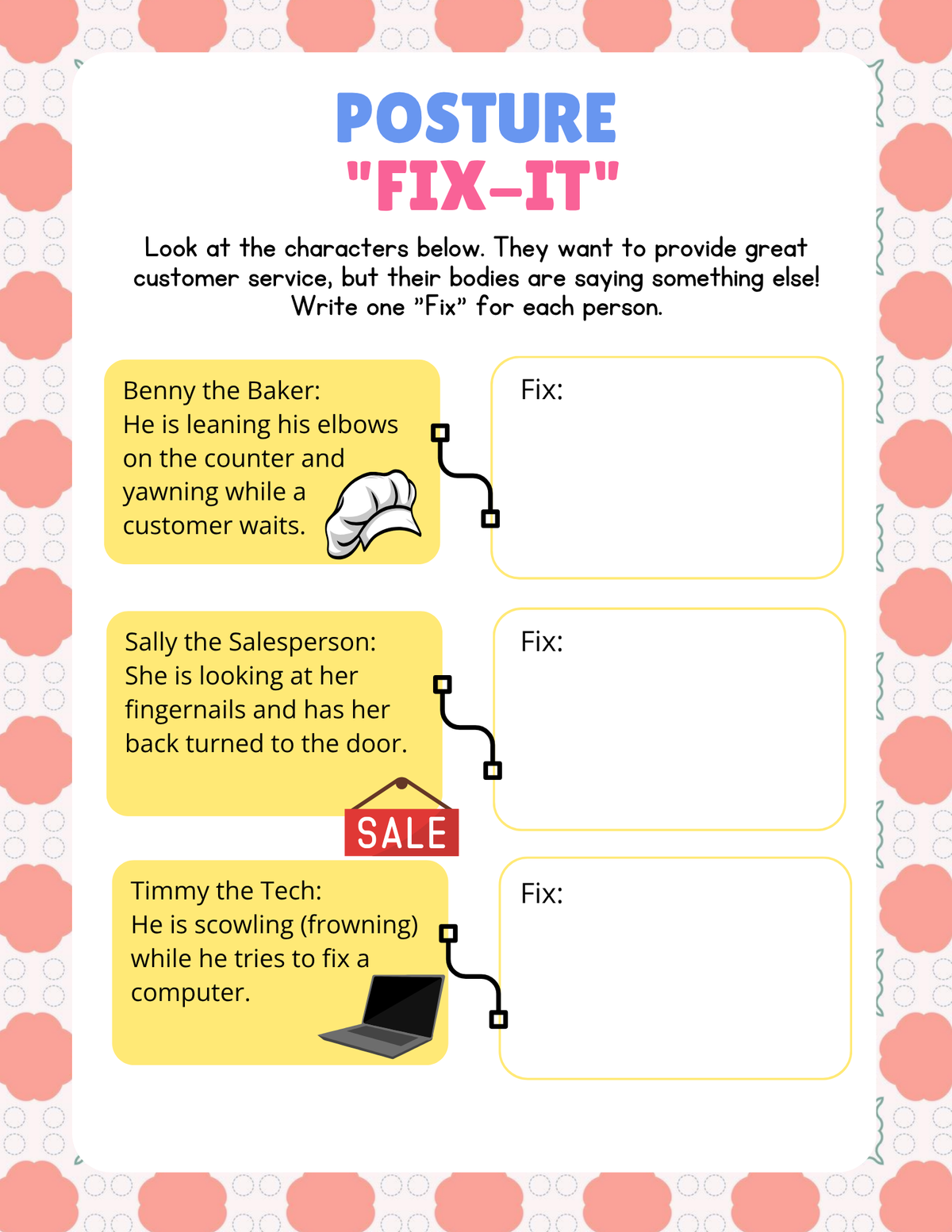 Customer Service - Service with a Smile (Before & After Care Series) | SEL Social Skills