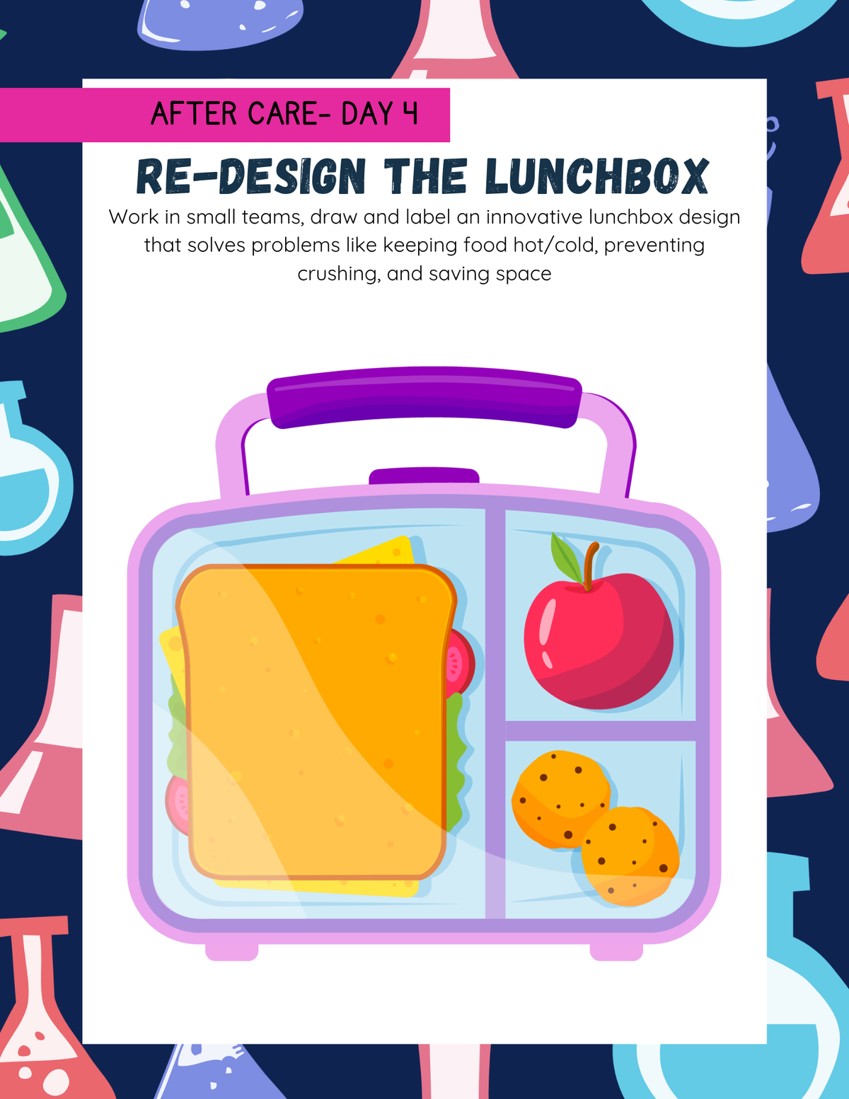 Imagination & Innovation Workbook | Learn & Grow Before & After Care Series