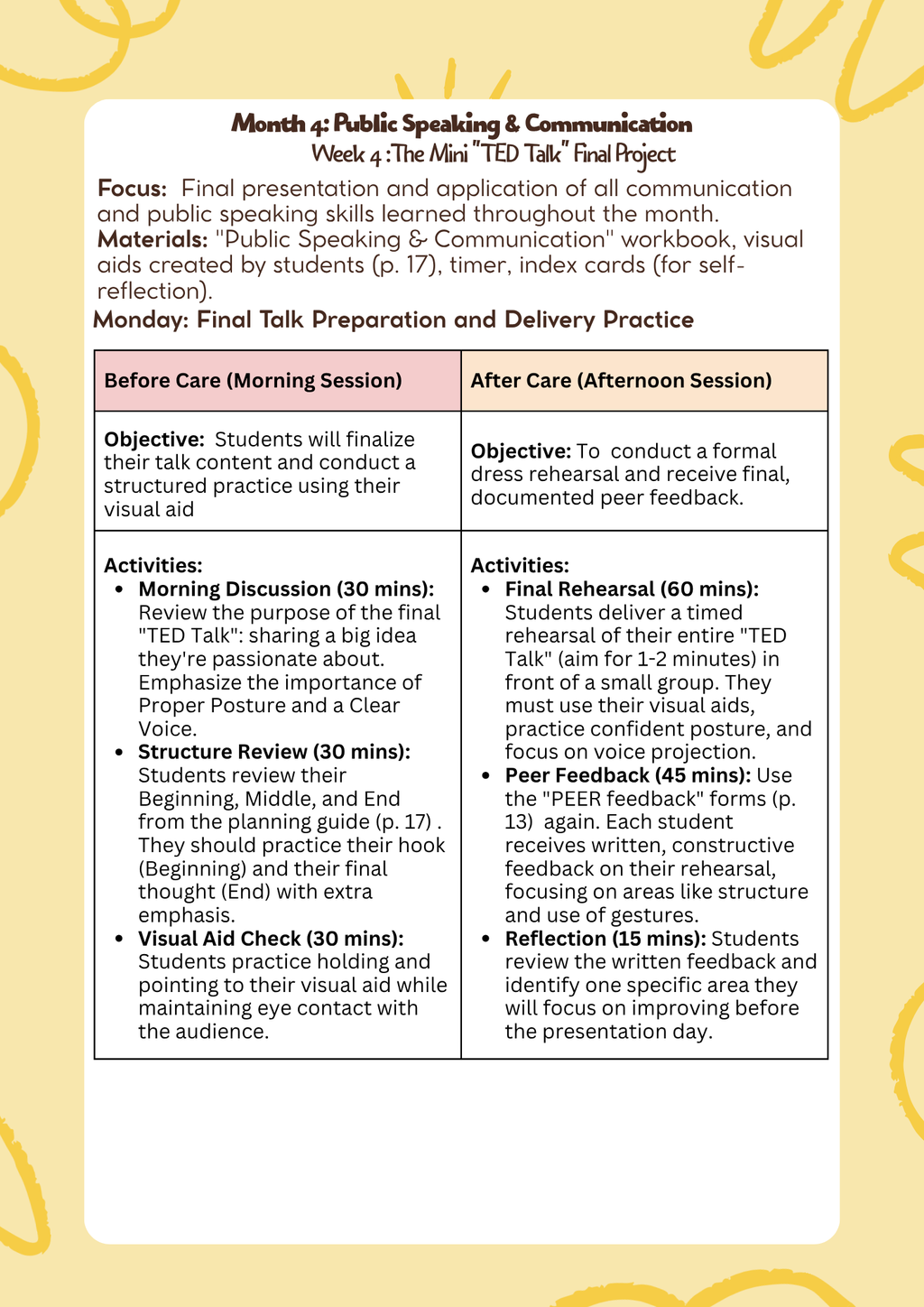 3rd–5th Grade- Lesson Plan: Public Speaking & Communication (Month 4) | Everyday Play N Learn Curriculum Series