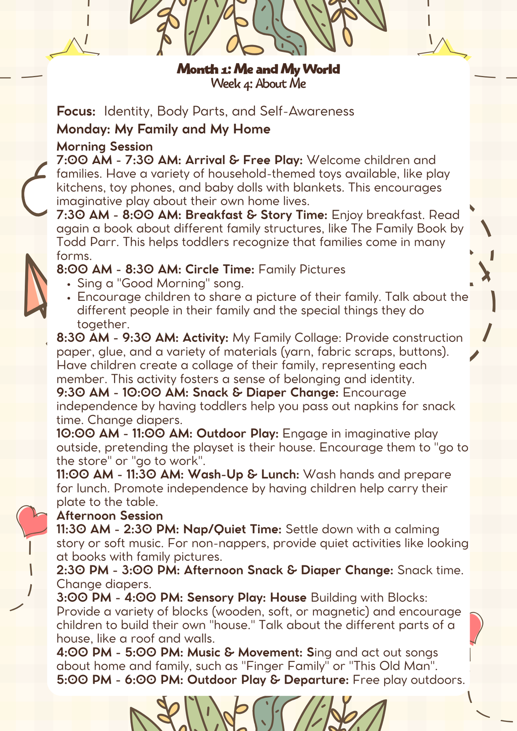 18–24 Months: 1 Lesson Plan: Me and My World (Month 1) | Everyday Play N Learn Curriculum Series
