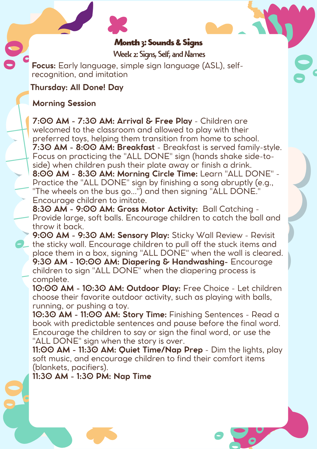 12–18 Months: Lesson Plan: Sounds & Signs (Month 3) | Everyday Play N Learn Curriculum Series