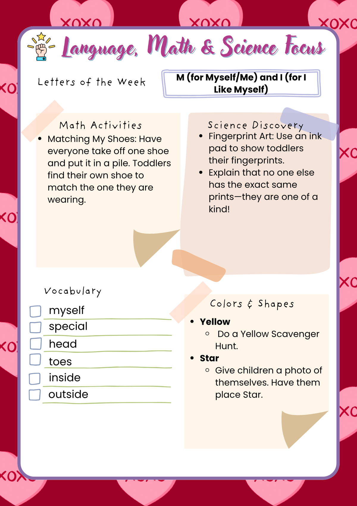 2-Year-Old Classroom: Book Week Adventure February Teacher's Guide  | Everyday Play N Learn Curriculum Series