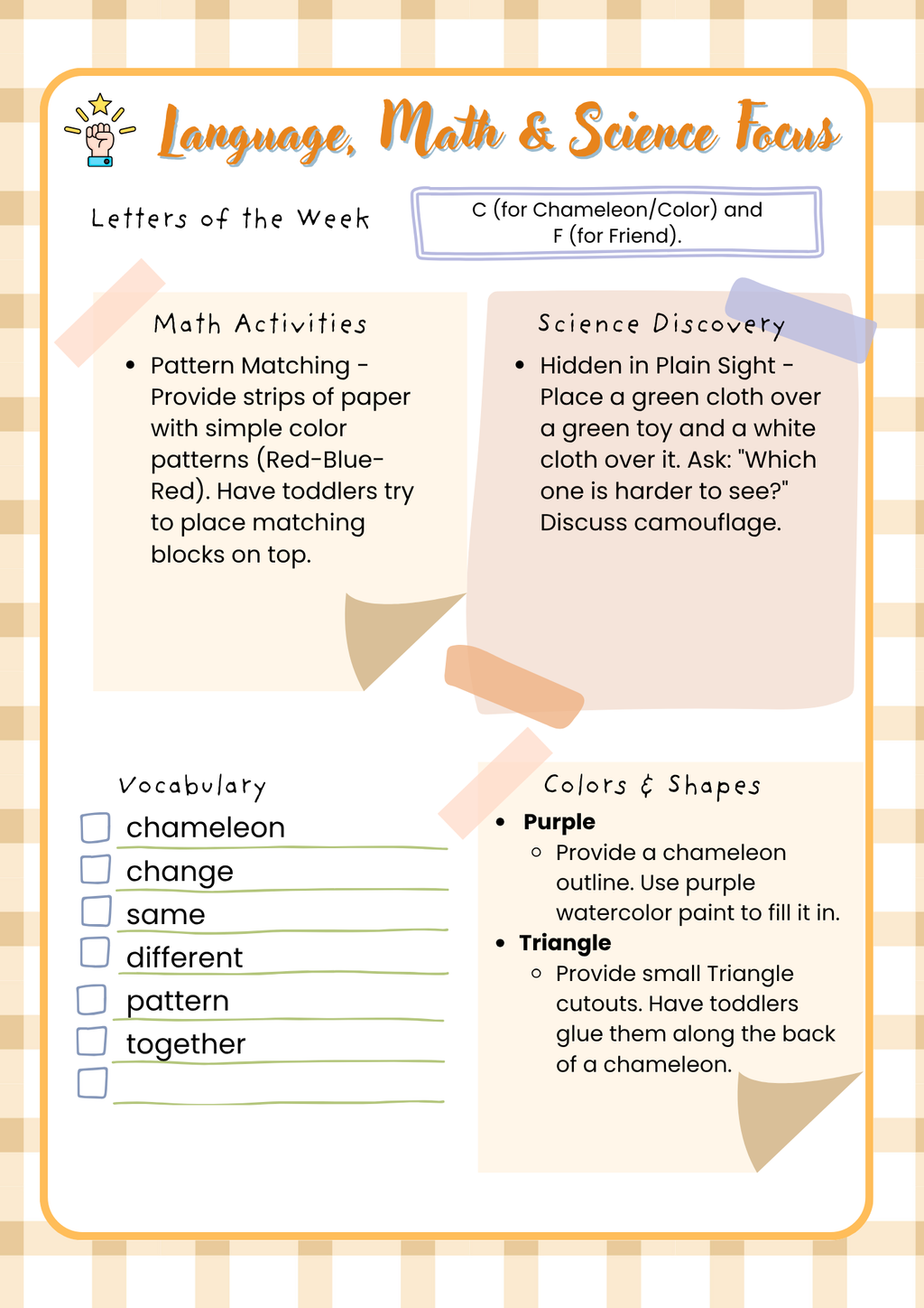 2-Year-Old Classroom: Book Week Adventure Unit: May Teacher's Guide | Everyday Play N Learn Curriculum Series