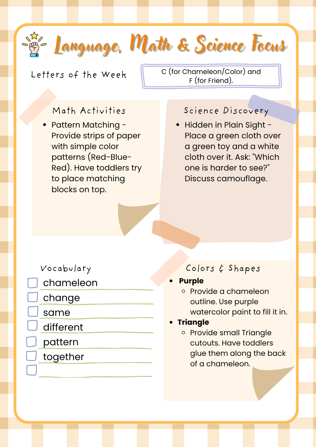 2-Year-Old Classroom: Book Week Adventure Unit: May Teacher's Guide | Everyday Play N Learn Curriculum Series