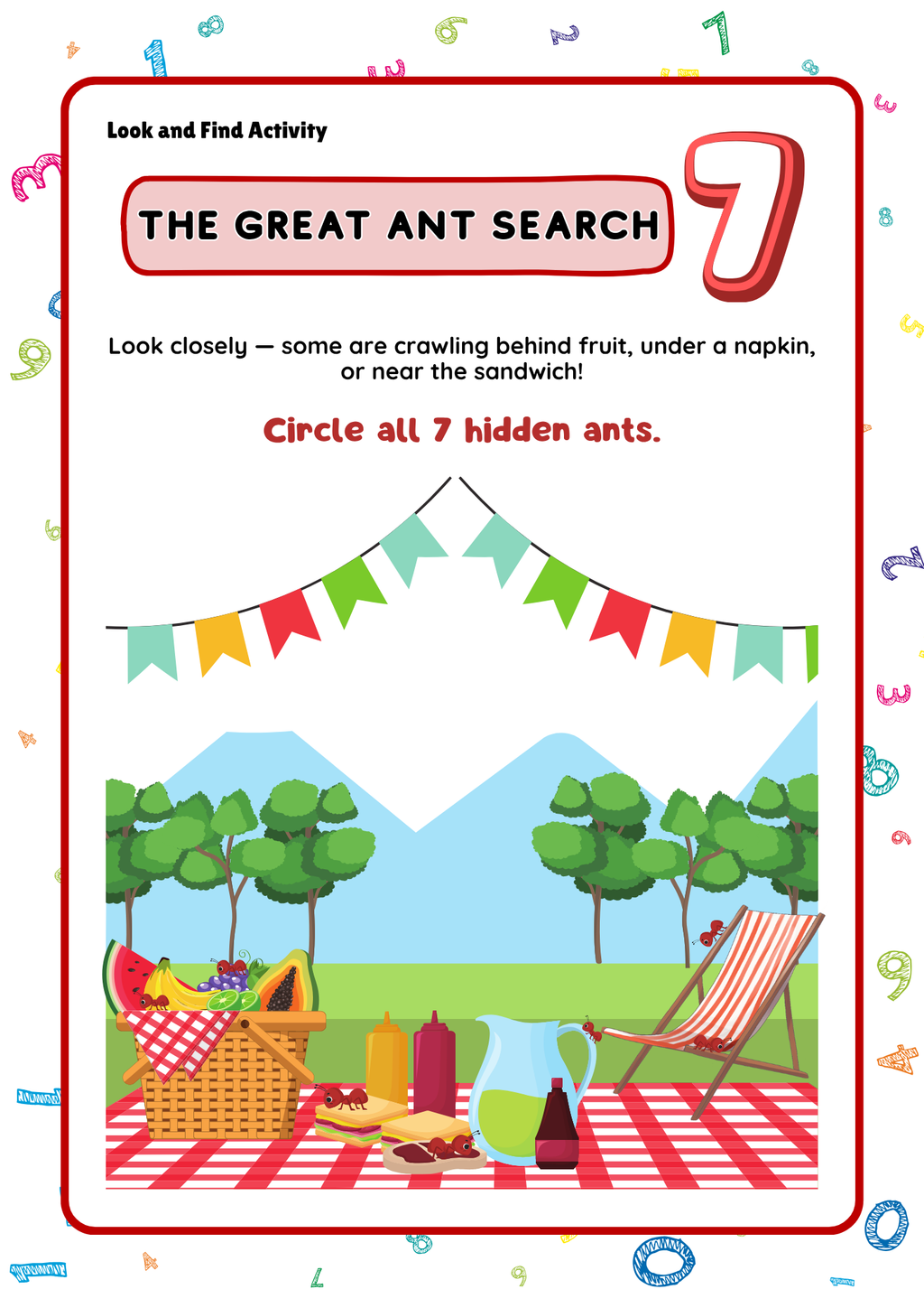 Numbers 1-10 Activity Pack (Ages 3-5) | Number Tracing & Counting Games
