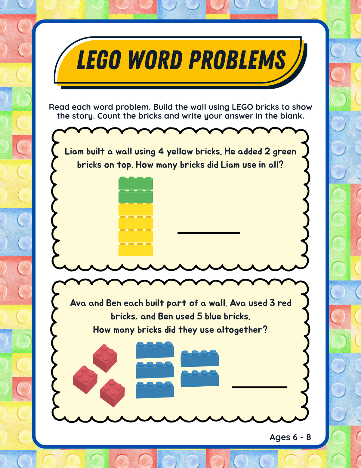 LEGO Wall: Pretend Play Guide & Activity Workbook | Pretend Play Series