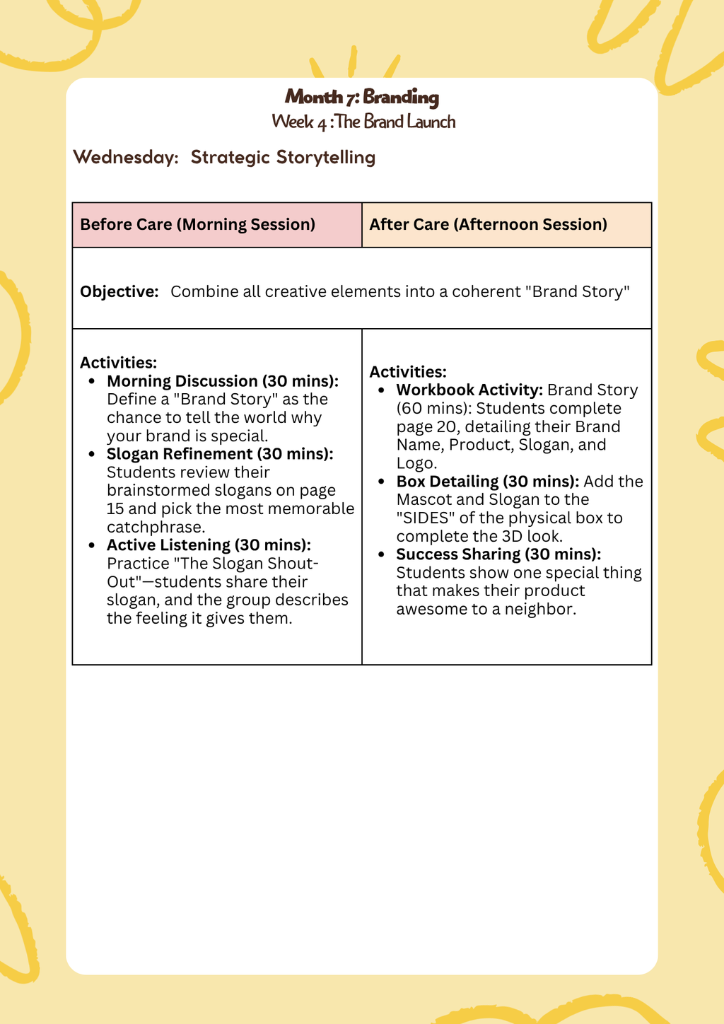 3rd–5th Grade- Lesson Plan: Think Outside The Box – Branding (Month 7) | Everyday Play N Learn Curriculum Series