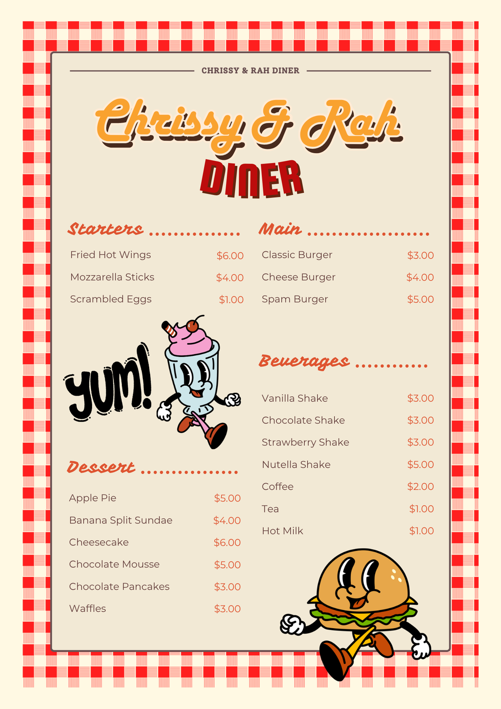 Chrissy & Rah Diner: Pretend Play Guide & Activity Workbook | Pretend Play Series