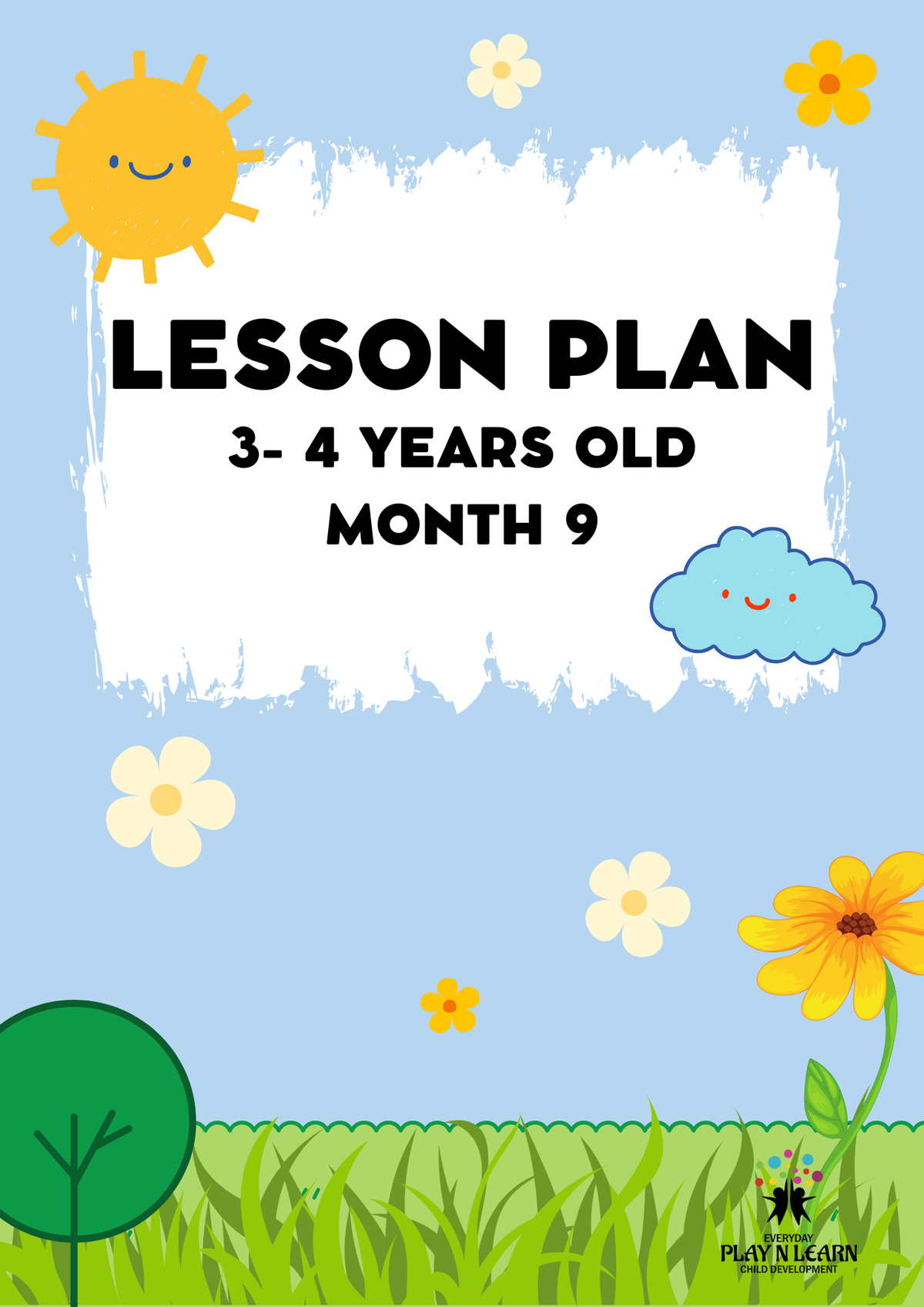 3–4 Years Old- Lesson Plan: Early Math Skills (Month 9) | Everyday Play N Learn Curriculum Series