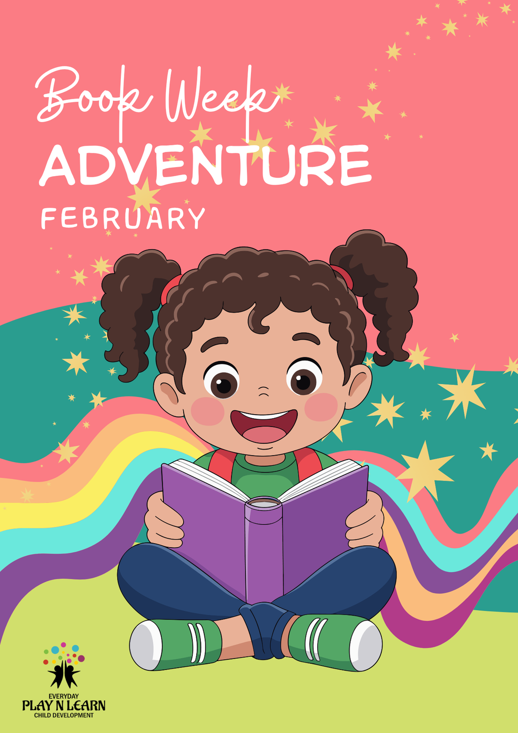 2-Year-Old Classroom: Book Week Adventure February Teacher's Guide  | Everyday Play N Learn Curriculum Series