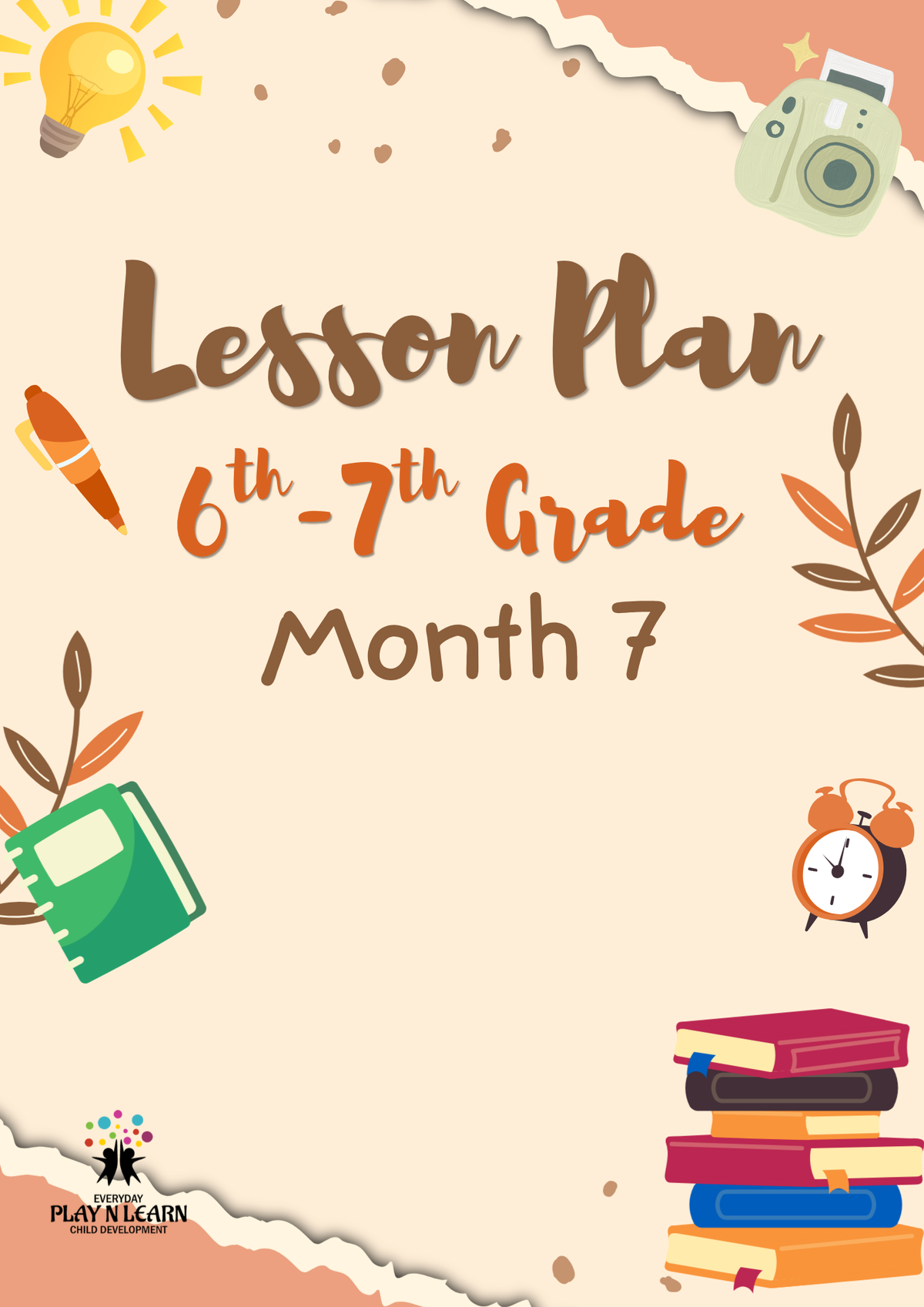 6th–7th Grade: Lesson Plan: Arts & Media Careers (Month 7) | Everyday Play N Learn Curriculum Series