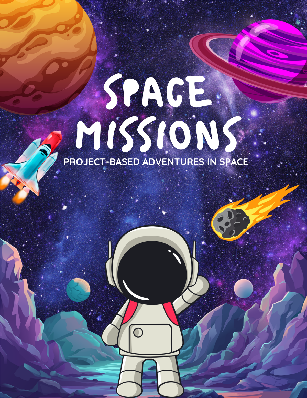 Space Missions Project-Based Adventures in Space Activity Unit (Sample) | Everyday Play N Learn Curriculum Series