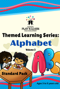 Alphabet & Phonics Activity Pack Vol. 2 (Ages 3-5) | Preschool Handwriting & Sound Games