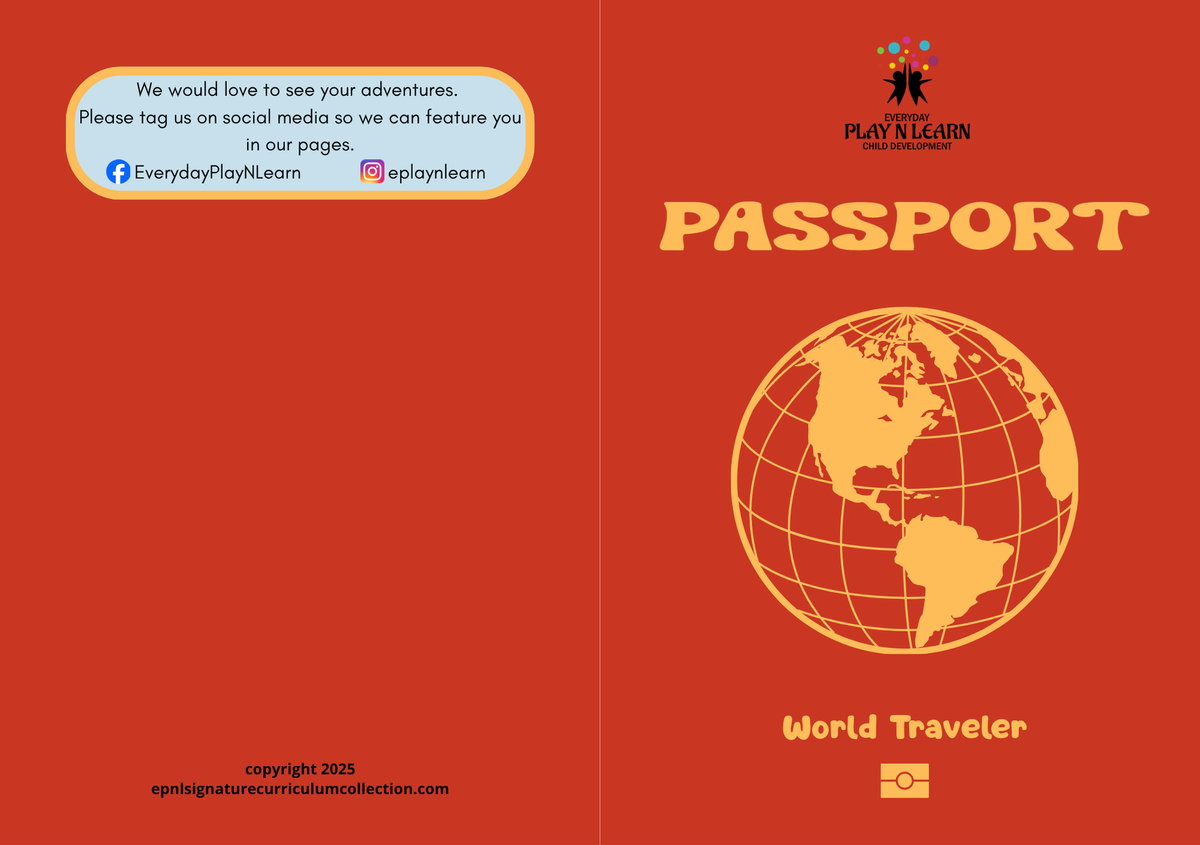 France World Traveler Passport Booklet | Geography & Social Studies Mini Activity Unit