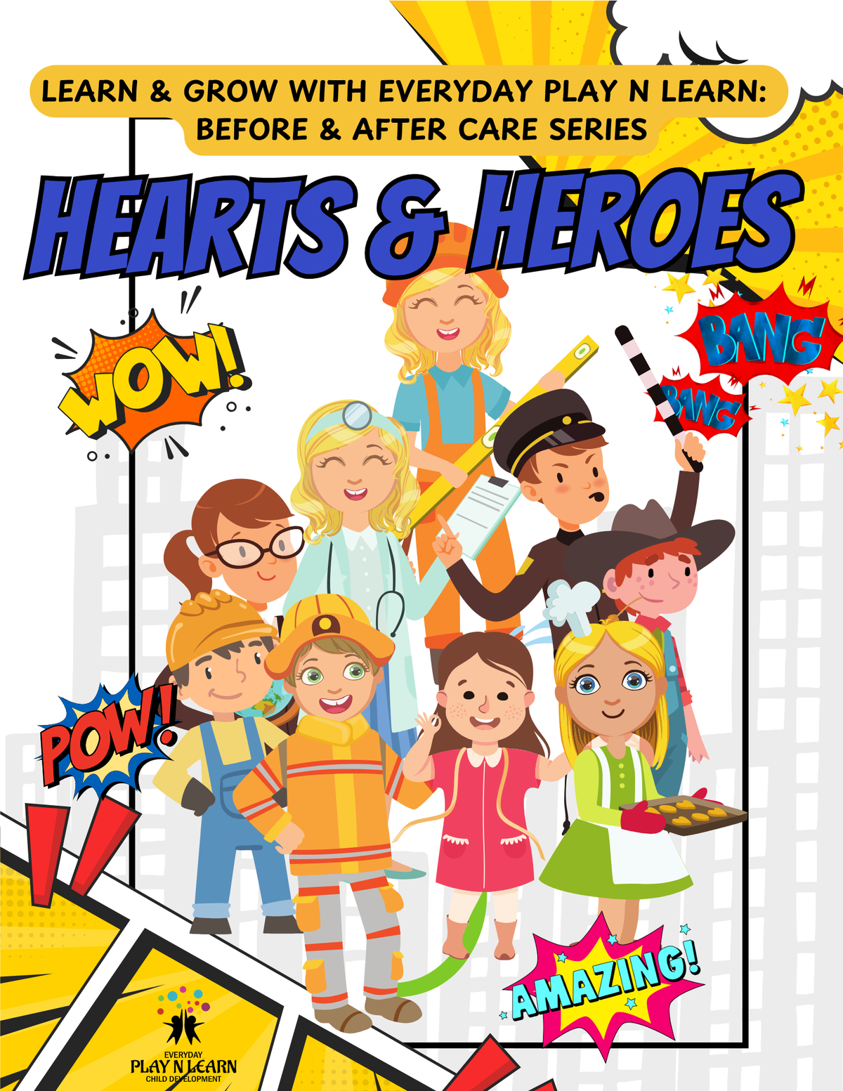 Hearts & Heroes Workbook | Before & After Care Series