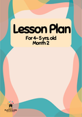 4–5 Years Old= Lesson Plan: Colors & Shapes (Month 2) | Everyday Play N Learn Curriculum Series