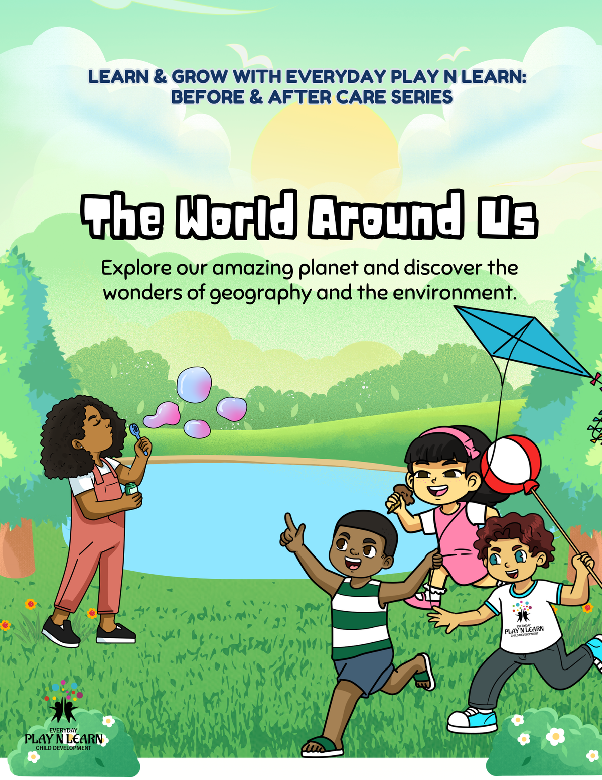 The World Around Us Curriculum Workbook | Learn & Grow Before & After Care Series