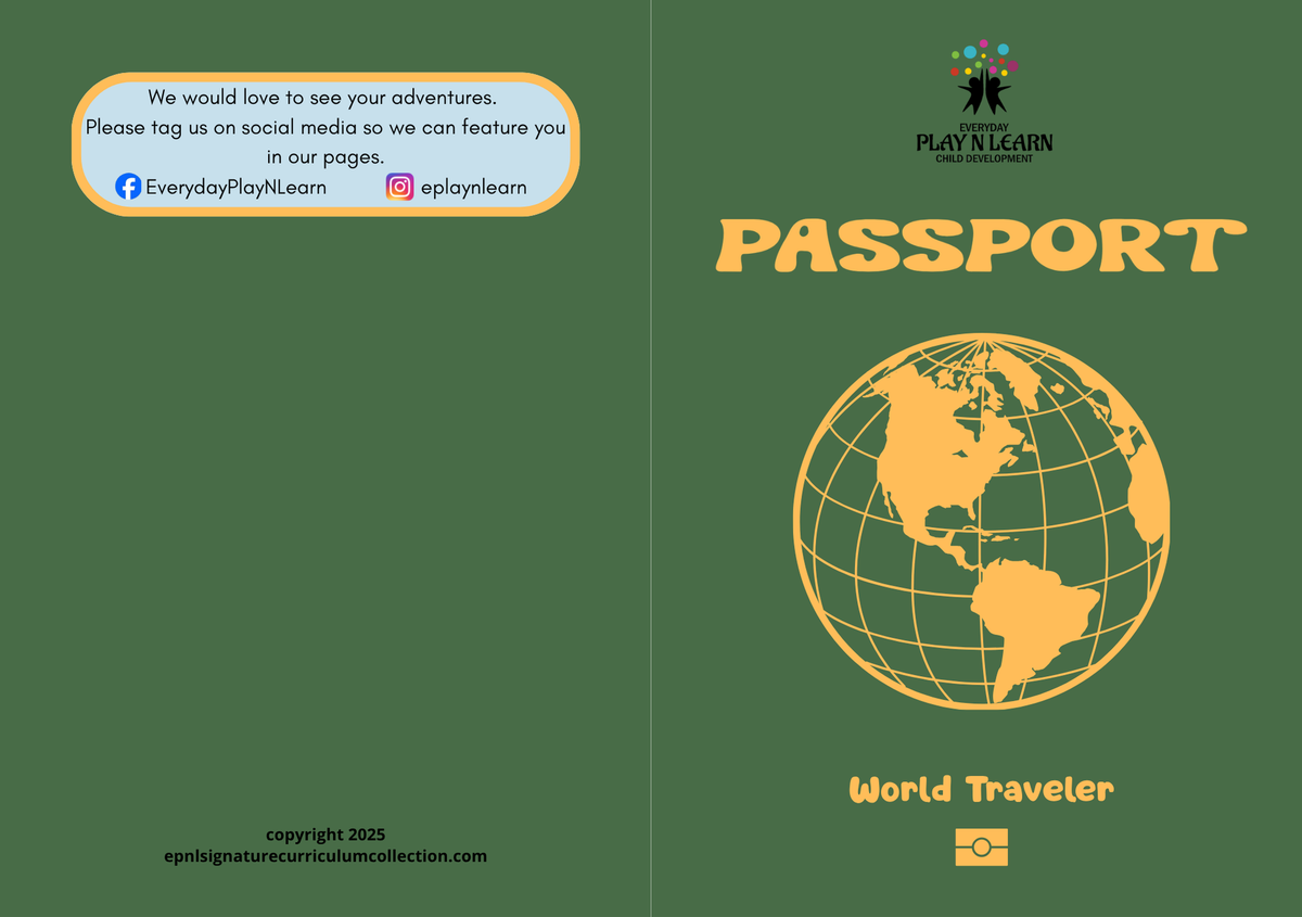 Italy World Traveler Passport Booklet | Geography & Social Studies Mini Activity Unit