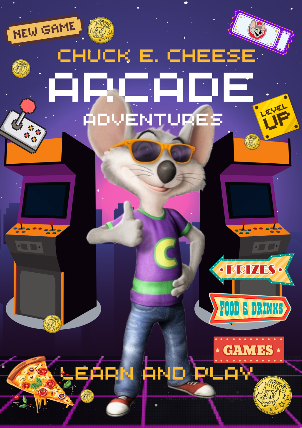 Chuck E. Cheese Adventure Activity Pack (Grades 1-3) | Practical Math & Early Financial Literacy Worksheets